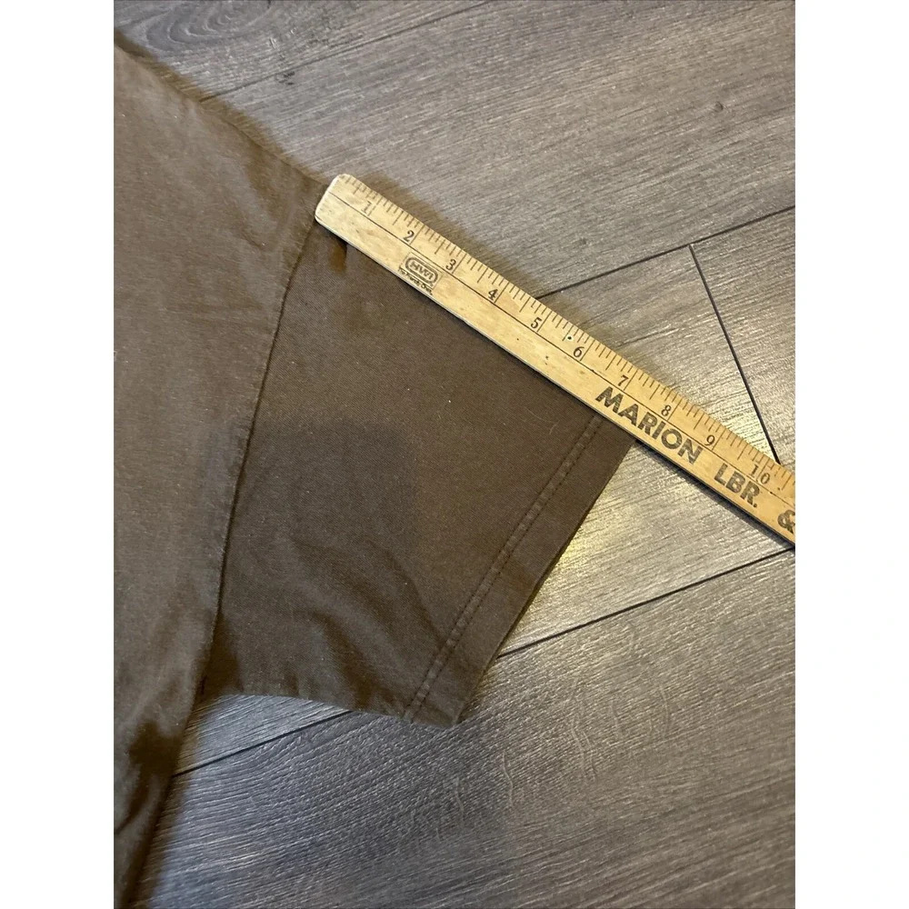 London Kentucky Harley Davidson T-shirt Men's L Crew Neck Brown Graphic Tee